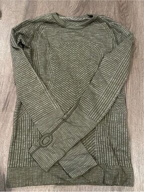 Lululemon Olive Green Long Sleeve